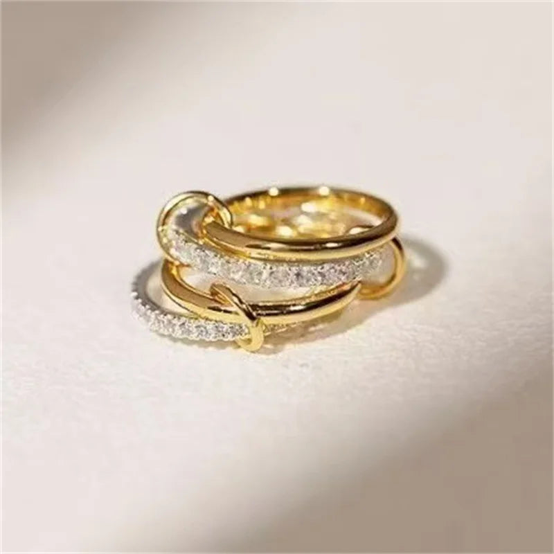 Dual Tone Copper Ring